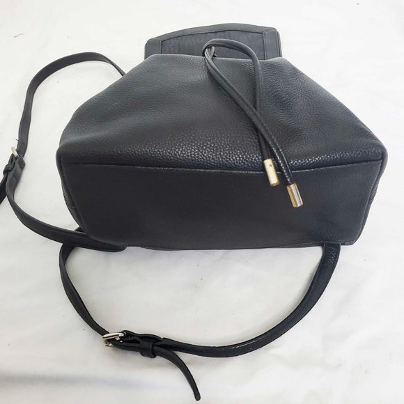 Kate Spade Womens Sinch Medium Backpack Black Leather